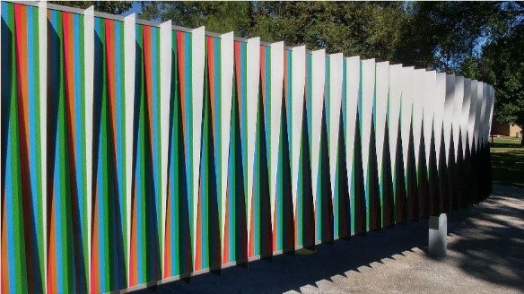 CisnerosABC13's tweet photo. #HispanicHeritageMonth see @uh Spiritus Mundi created by Pablo Serrano, Fiesta Jarabe (Fiesta Dancers) by Luis Jiménez and Venezuelan sculptor Carlos Cruz-Diez created Double Physichromie. #orgullohispano @abc13 Photos courtesy of Morris Malakoff @publicartUHS https://t.co/huFRQa1cu5