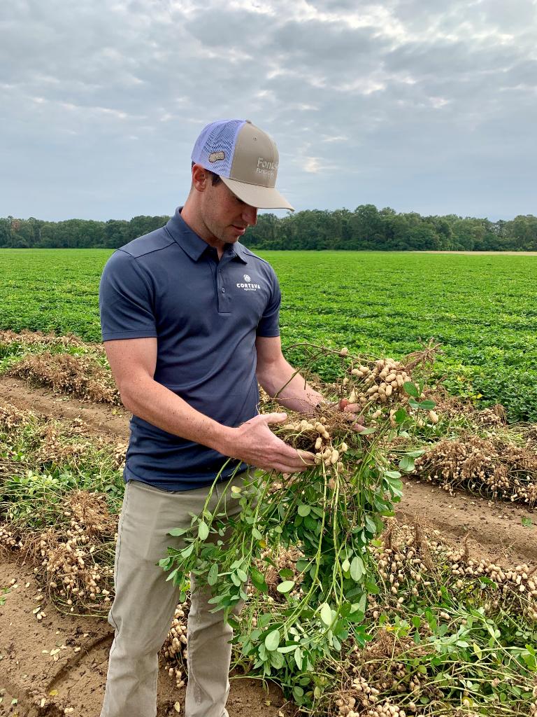 CortevaUS's tweet photo. Scouting Georgia’s 2019 crop at this year’s peanut tour.  #2019GPT #Fontelis #AproachPrima https://t.co/hUoEctCuvP