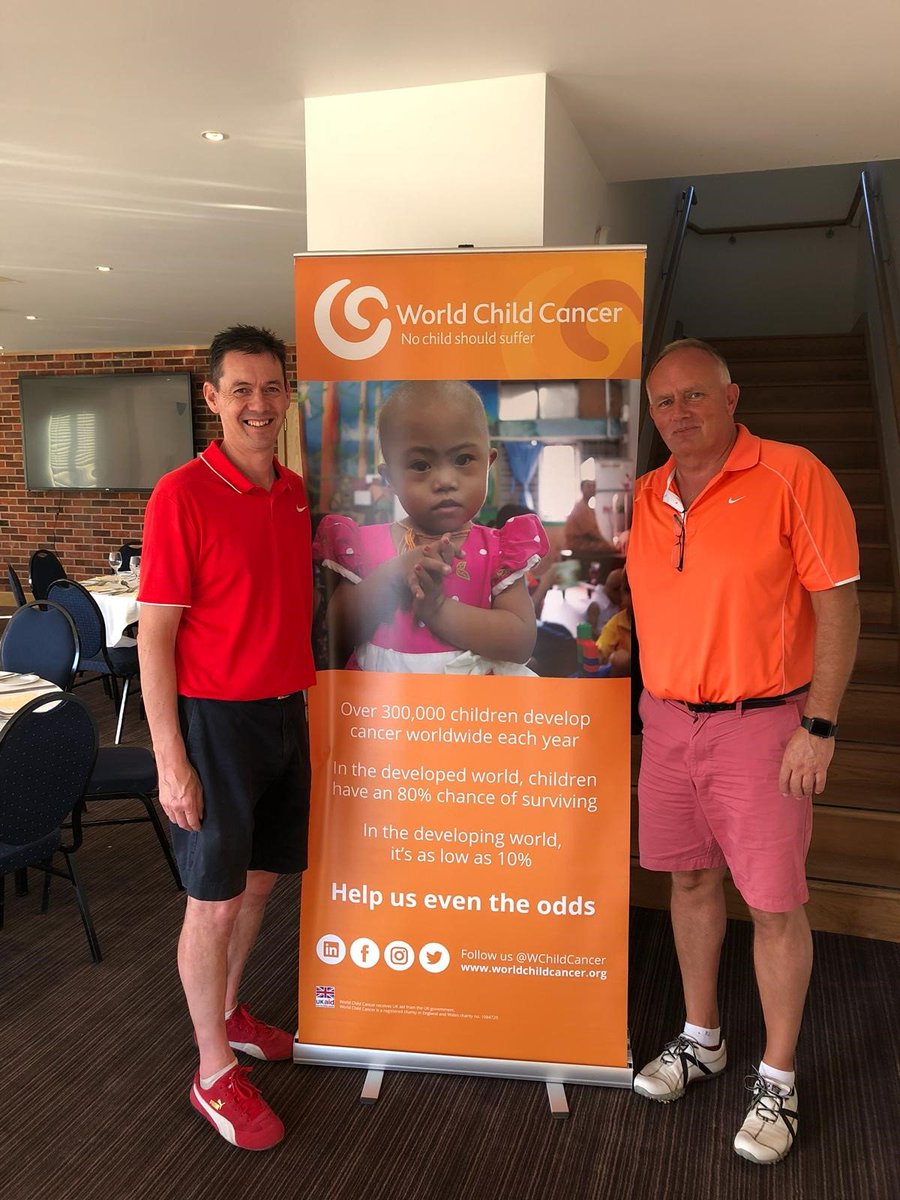CORGITechnical's tweet photo. It's a good day for golf, especially when it's for such a good cause. #CORGI's Trevor Batt is @WesterhamGC with host Morley Young in support of the inspirational charity @WChildCancer - helping raise funds for children with cancer, and their families, in the developing world https://t.co/6NrSbTHTdP