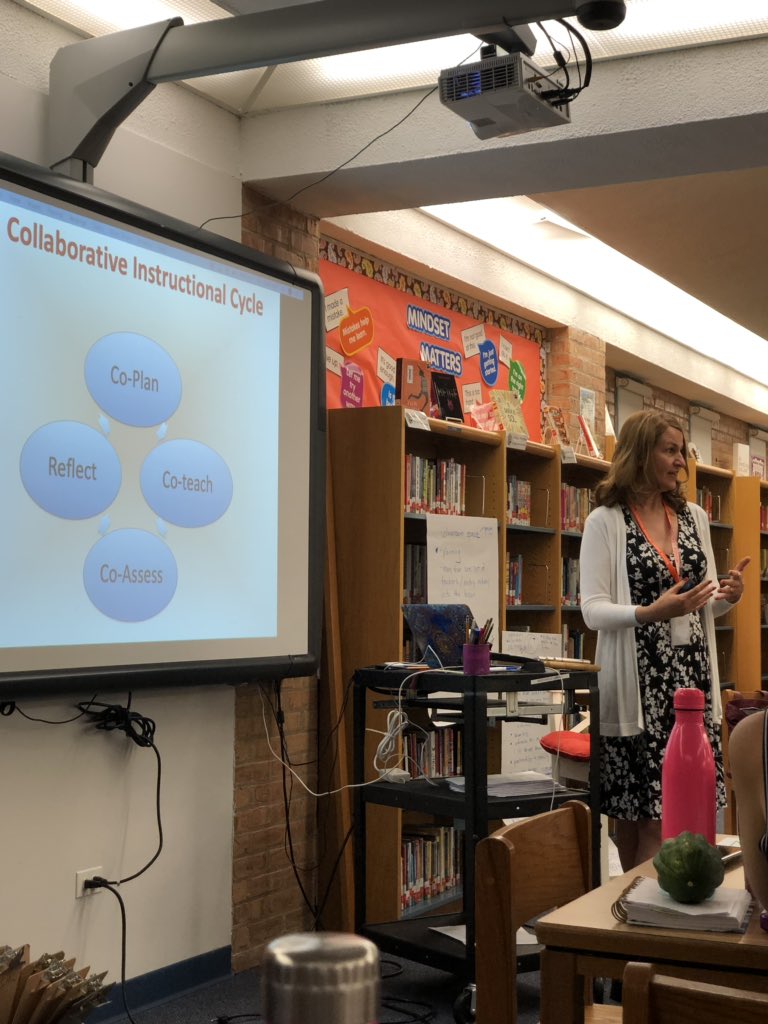 Loving learning how to strengthen our co-teaching instruction! <a href="/D112Teachers/">District112Teachers</a>