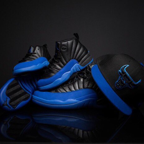 kickers1020's tweet photo. The Jordan Retro 12 "Game Royal" is dropping this Saturday.

Nice Cop! 👍 https://t.co/Qfi4vOkxWt https://t.co/qj1IdIfX5d