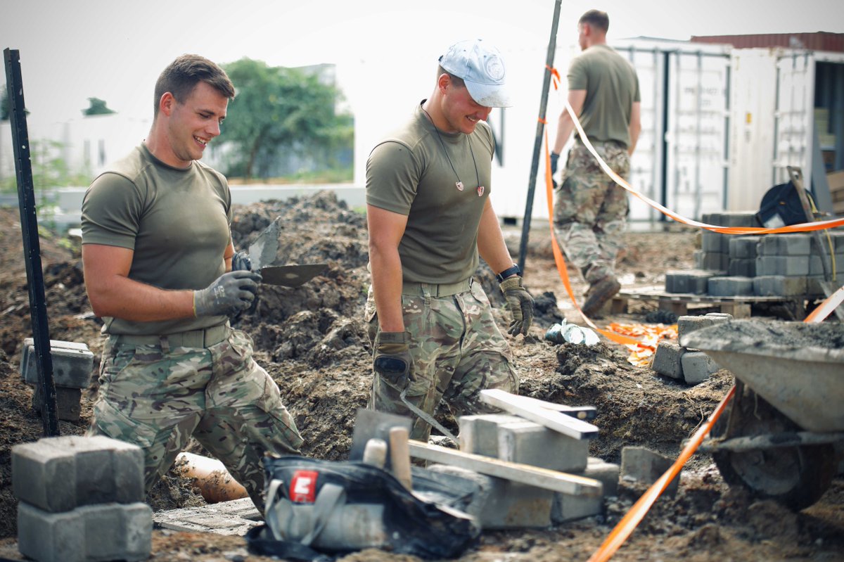 BritishArmy's tweet image. British @Proud_Sappers are building a peaceful future for the people of South Sudan. Their construction skills have been invaluable in supporting the @unmissmedia @UN mission. @UKinSouthSudan #OpTrenton #GlobalBritain #StrongerTogether