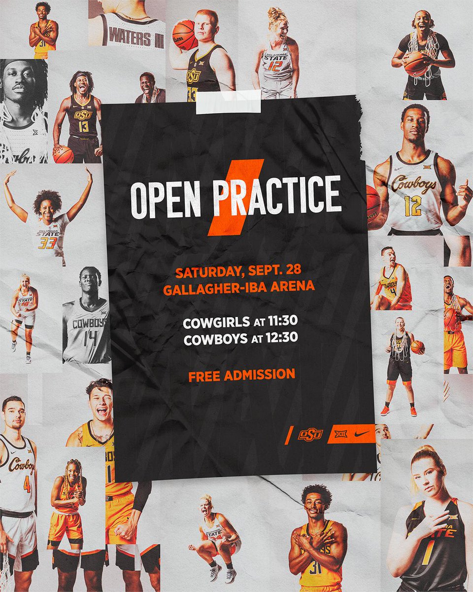 OSU Cowgirl Basketball (@osuwbb) on Twitter photo Be our guest! We look forward to having you in GIA for a sneak peek at this year's squads!
#okstate | #OurTime
🔗 bit.ly/2mnhxXL Be our guest! We look forward to having you in GIA for a sneak peek at this year's squads!
#okstate | #OurTime
🔗 bit.ly/2mnhxXL