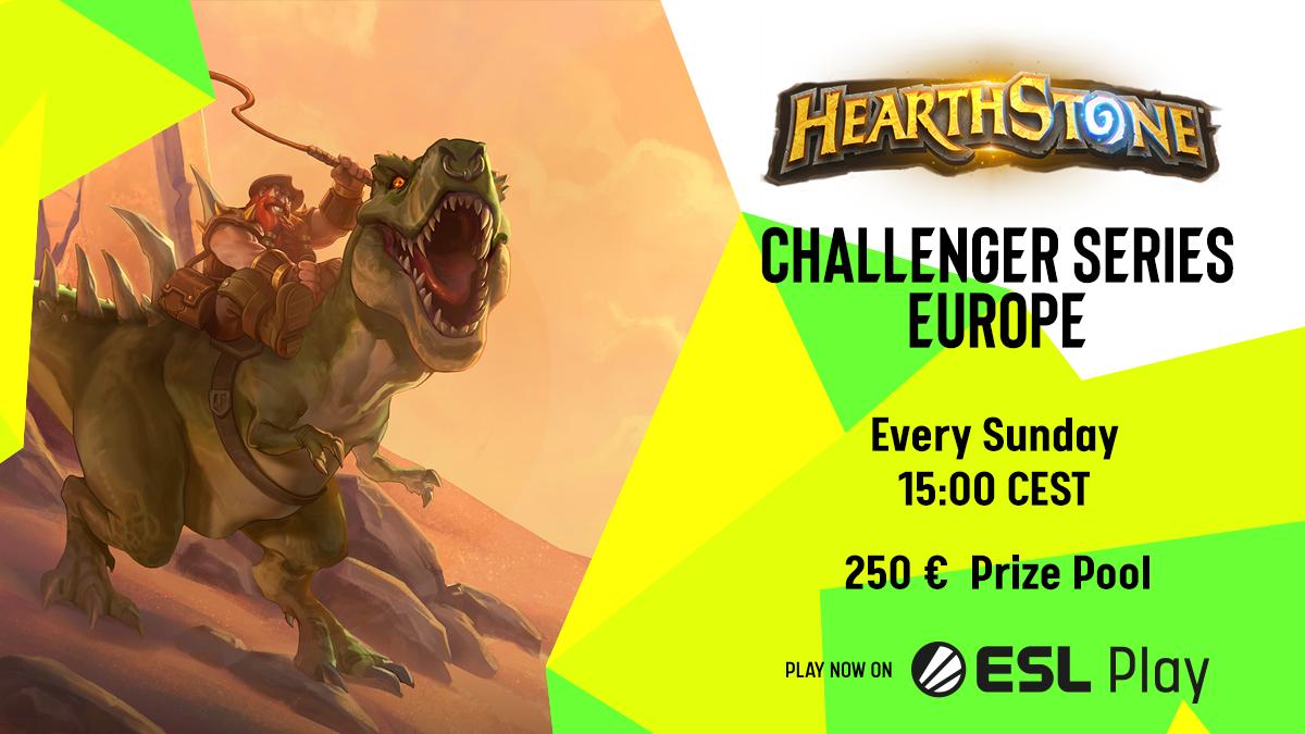🏆More prizes, more tournaments. Every week on <a href="/ESLPlay/">ESL Play</a>, check it out!

➡ Register now :: play.eslgaming.com/hearthstone/eu…