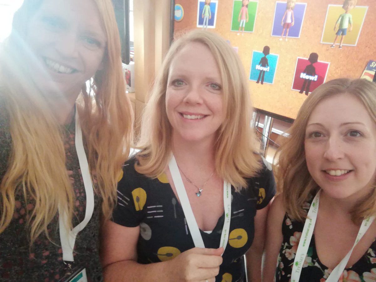 Well done Louise, Alison and Rachel <a href="/OTTreloars/">TreloarsOT</a>  <a href="/treloars/">Treloar's</a> You did us proud today at the #CYPF2019 conference!