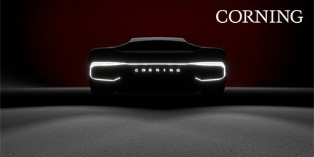 Corning's tweet image. Cars of the future will feature even more Corning technology, helping to enable #connectivity, #autonomy, #shareability, and #electrification. Learn more about our vision for the next wave of automotive innovation: ms.spr.ly/6018TPSjr #FiO19
