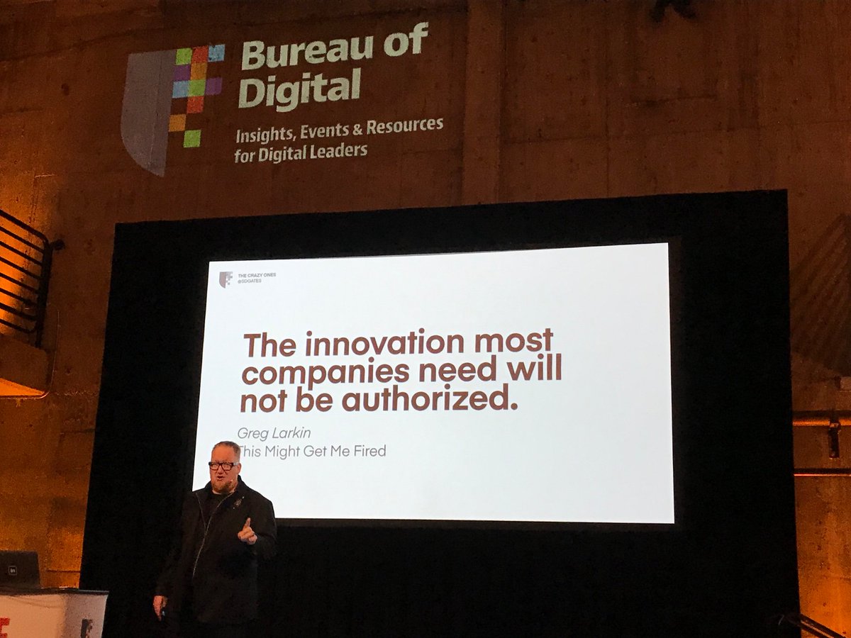 RMBanfield's tweet photo. The innovation most companies need will not be authorized. https://t.co/6JXBv8gPvj
