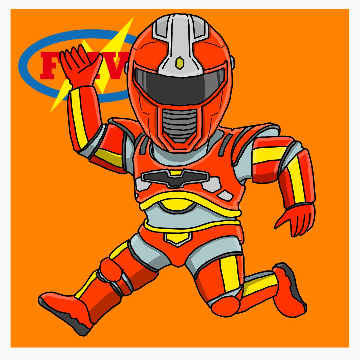 Ishi Kantoku Twitterissa Fmwレスラーイラストno 26 超電戦士バトレンジャー 初めはヘルメット風のマスクでしたね 当時 サスケ選手との王座決定戦の記事で初めて知りました 新生fmw エンタメ期にいたら どんなキャラになっていたんでしょうね Fmw プロレス