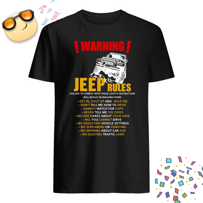 JeeploverC's tweet photo. 🚙...Before you get in, know the rules bae
⛱ Buy it now: https://t.co/mJ7Ud3hQIu
⛱ Browse more attractive designs at store: https://t.co/mpWZM8DCa8 https://t.co/4pfViRRpVG