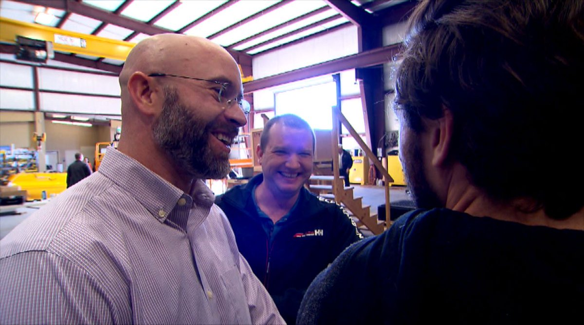 Morgan Merrill joins 100+ veterans who secured jobs in La. at an avg. salary of $55,000 thru @NextOpVetsinc. Morgan’s new career @L3ASV made post-military transition much less stressful. Watch Friday <a href="/7pm/">Huong Le</a> on @LPB.org part of the @AmeriGrad campaign #AmGrad #JourneytoJobs