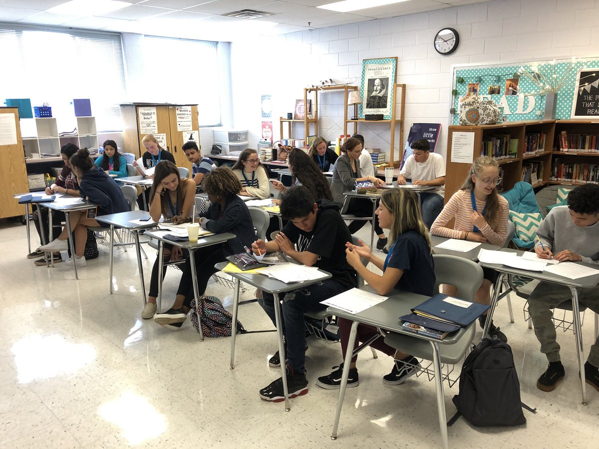 Nicole Korsen (@korsennicole) on Twitter photo DHS Writing Center tutors work with Daily English students on an essay. One-on-one peer engagement with lively conversations as they took ideas to paper. <a href="/DominionLcps/">DominionLCPS</a> DHS Writing Center tutors work with Daily English students on an essay. One-on-one peer engagement with lively conversations as they took ideas to paper. <a href="/DominionLcps/">DominionLCPS</a>