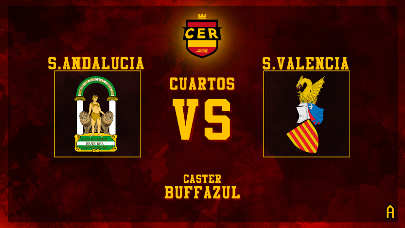 Primer partido del play-off.

<a href="/sandaluza_cr/">S. Andaluza CR</a> ⚔️  <a href="/CValenciana_Cr/">Selección Valenciana©®</a> 
🕤 | 21:30
📺 | twitch.tv/buffazul

No os lo perdáis.
