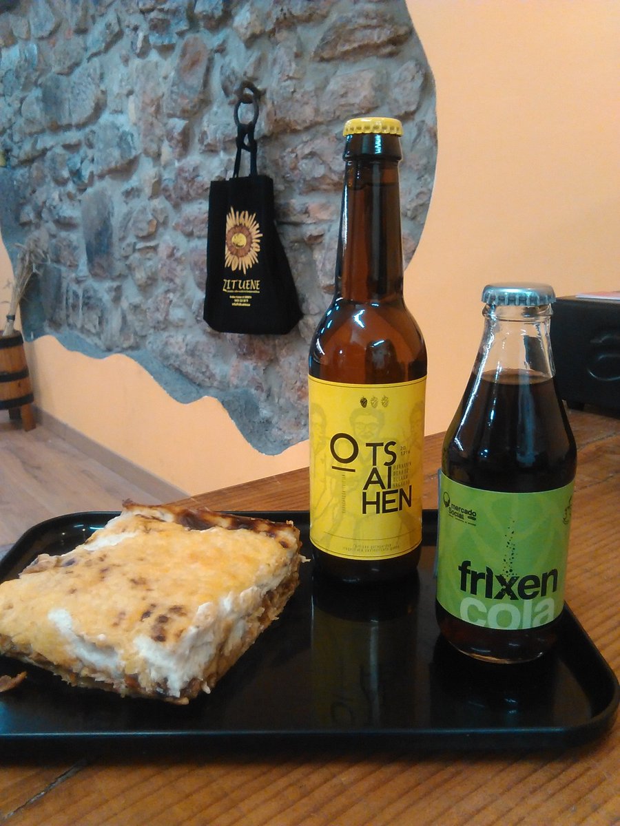 zituene's tweet photo. #atlantikaldia2019 -rako bikote paregabea ekarri dugu gure jakiak laguntzeko: #Frixen kola eta #Otsaihen garagardoa! Etorri dastatzera!! https://t.co/WVinT9MwYr