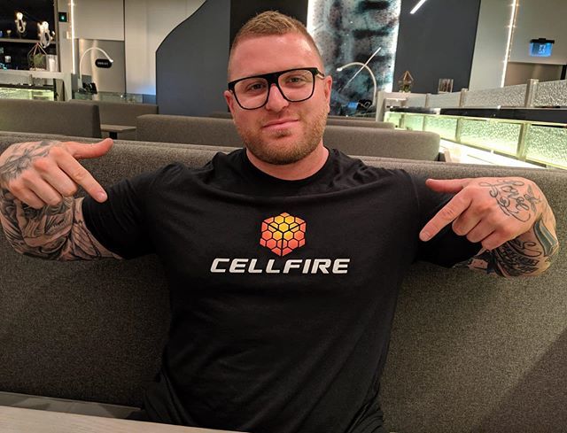 DaveINKTO's tweet photo. What do you think of our new t-shirt @cellfire_ 🔥 We’re launching in ..... stay tuned. It’s been a long journey but still super fast ! 2020 will be our year 🙏🏼❤️ #teamcellfire #cellfire #fitness #supplement #proud #baby #coowner #bodybuilding #sport… https://t.co/m8jmbyxWse https://t.co/gA4wmYhQNM