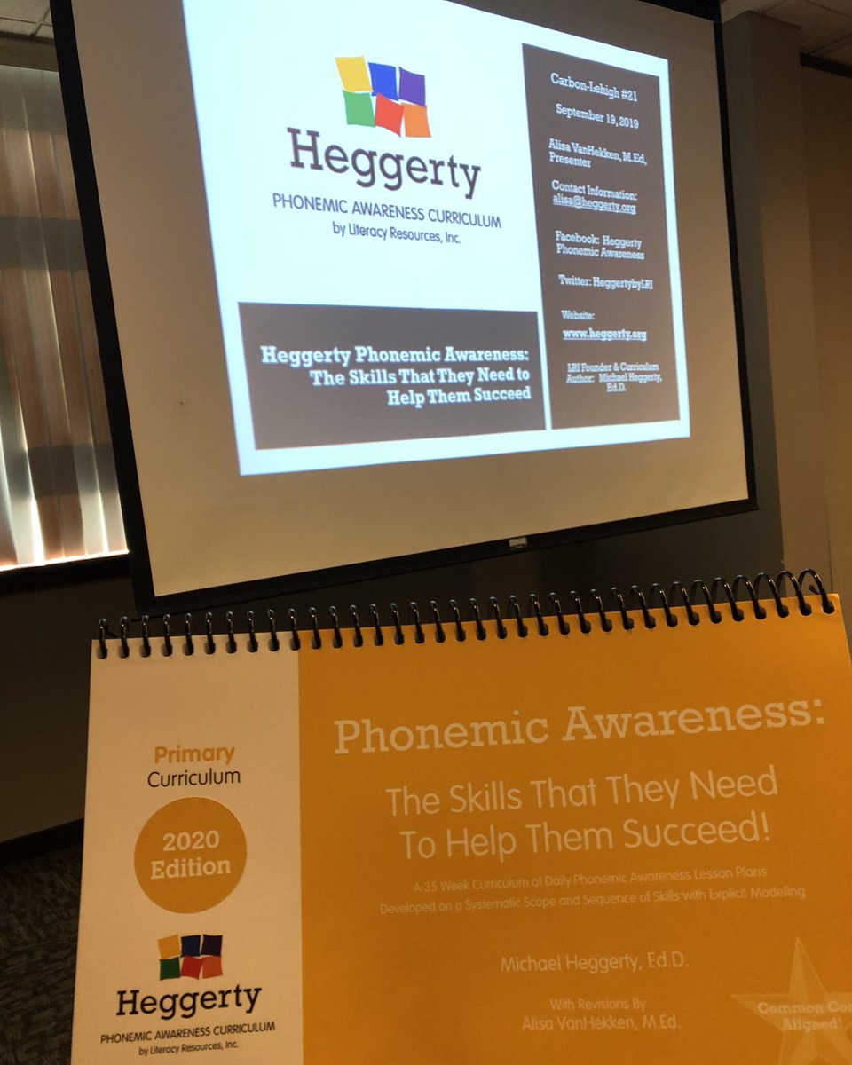 Training day! Phonemic Awareness for the win!