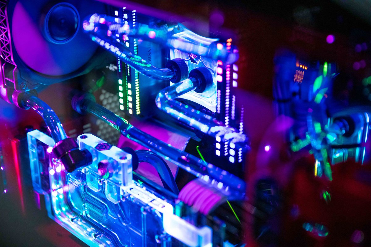 ORIGINPC's tweet photo. There is no such thing as too much RGB 😎 #ORIGINPC https://t.co/ZTgcpYgG7N