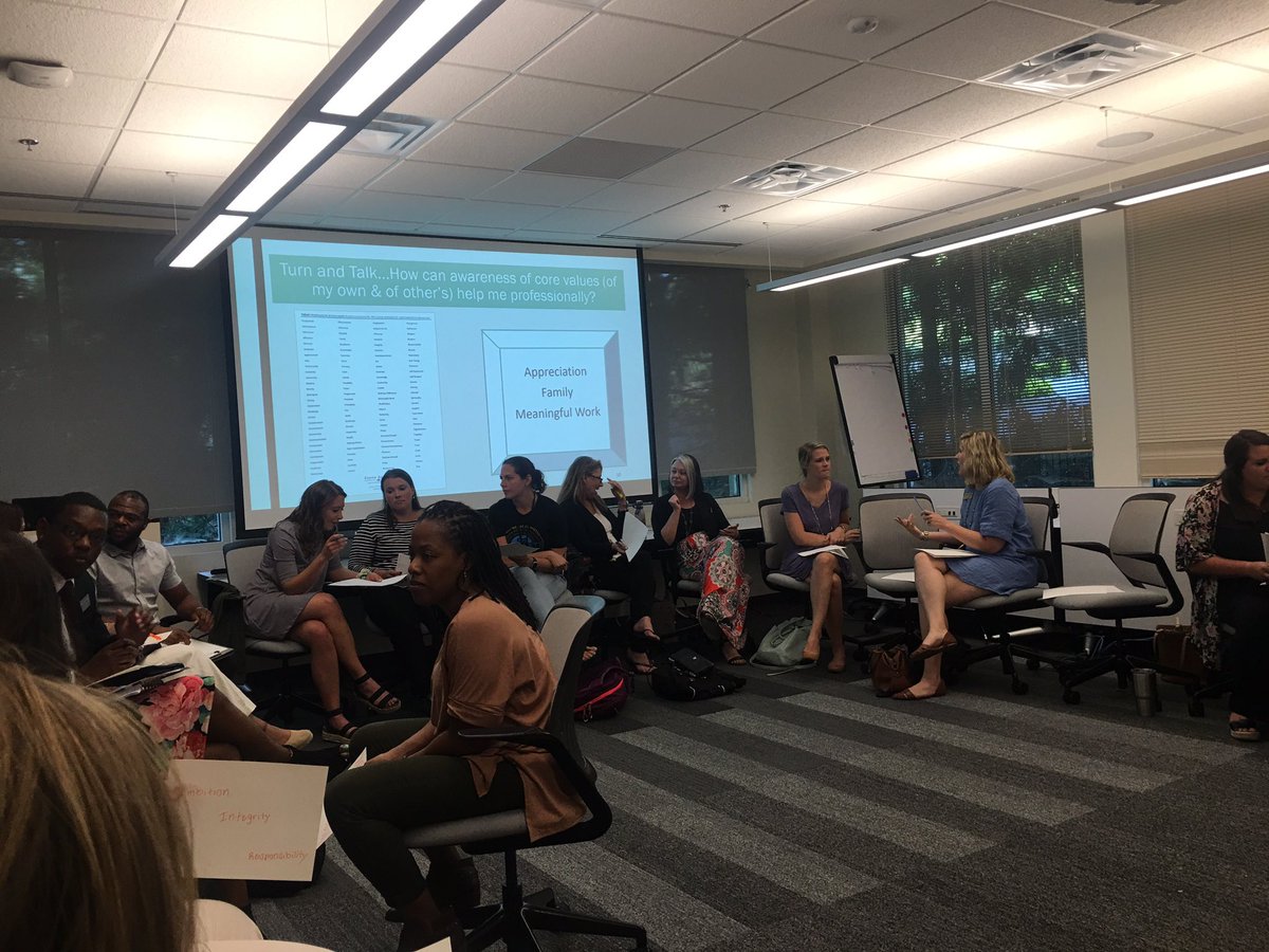 ygs_mck's tweet photo. #RelationshipsMatter Our NELC teacher leaders connecting through core values. #ASAIL2019 @CorrigantTim @cyd1223 @vanessa_mciver @twallmyers @CJ_FCS_CAO @FCSSuptLooney @angelaparhamfcs https://t.co/gMMu7KoN7C