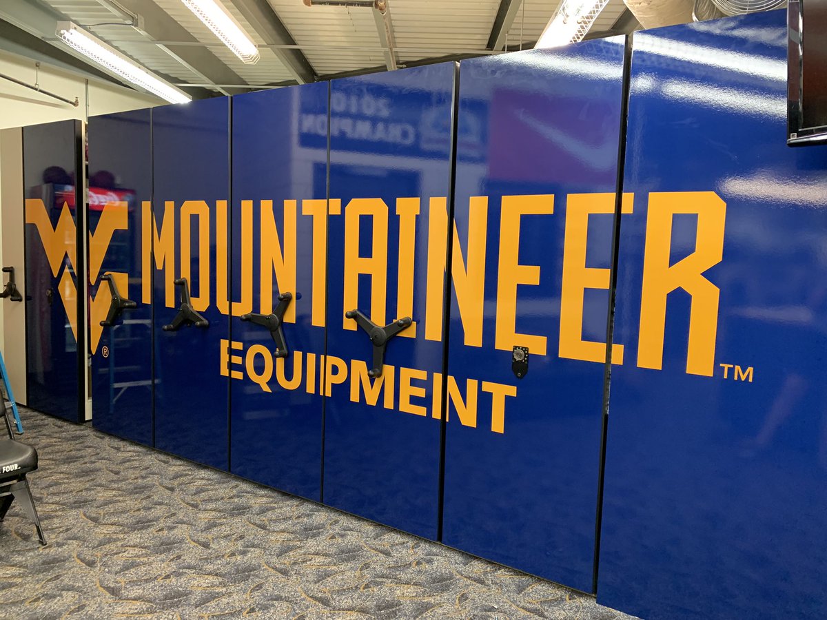 WVUEquipment's tweet photo. Welcome to our world! #HailWV #Nike https://t.co/GncniypXJe
