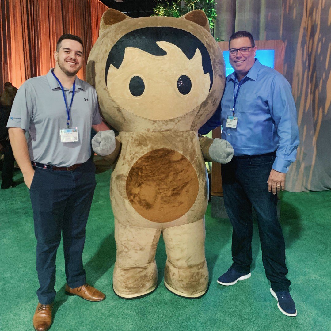 CrossPeakLLC's tweet photo. Fred and Austin took on Salesforce World Tour Atlanta #salesforcetour https://t.co/neZ7Bxry4B