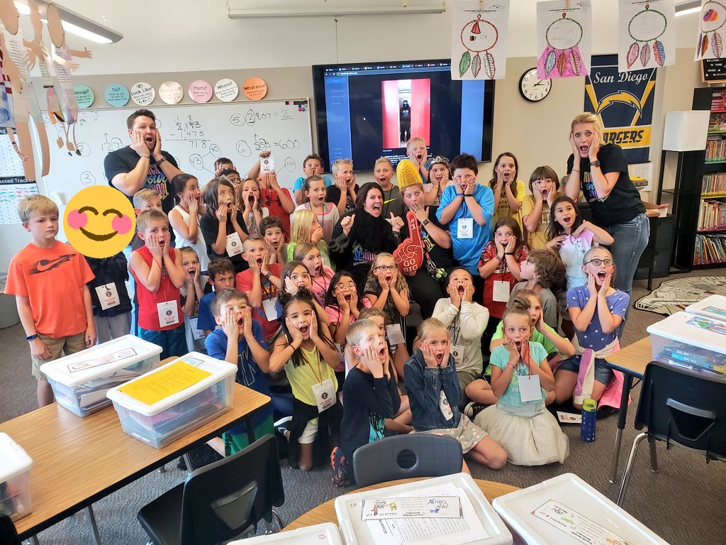 Case solved! Thanks to our cooperating suspects, supportive classes, and the help of Mr. H, <a href="/TJonesey24/">Trevor Jones</a> and @psnelson_dcsd's classes were able to catch <a href="/BrittnieCoveney/">Brittnie Coveney</a>  in the act, and rescue <a href="/betsysistek/">Betsy Sistek</a>! #LoveMHE #sistekismissing #rockyourschool