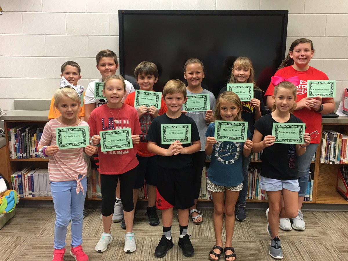 Congratulations to our OES Mathematicians of the Month!