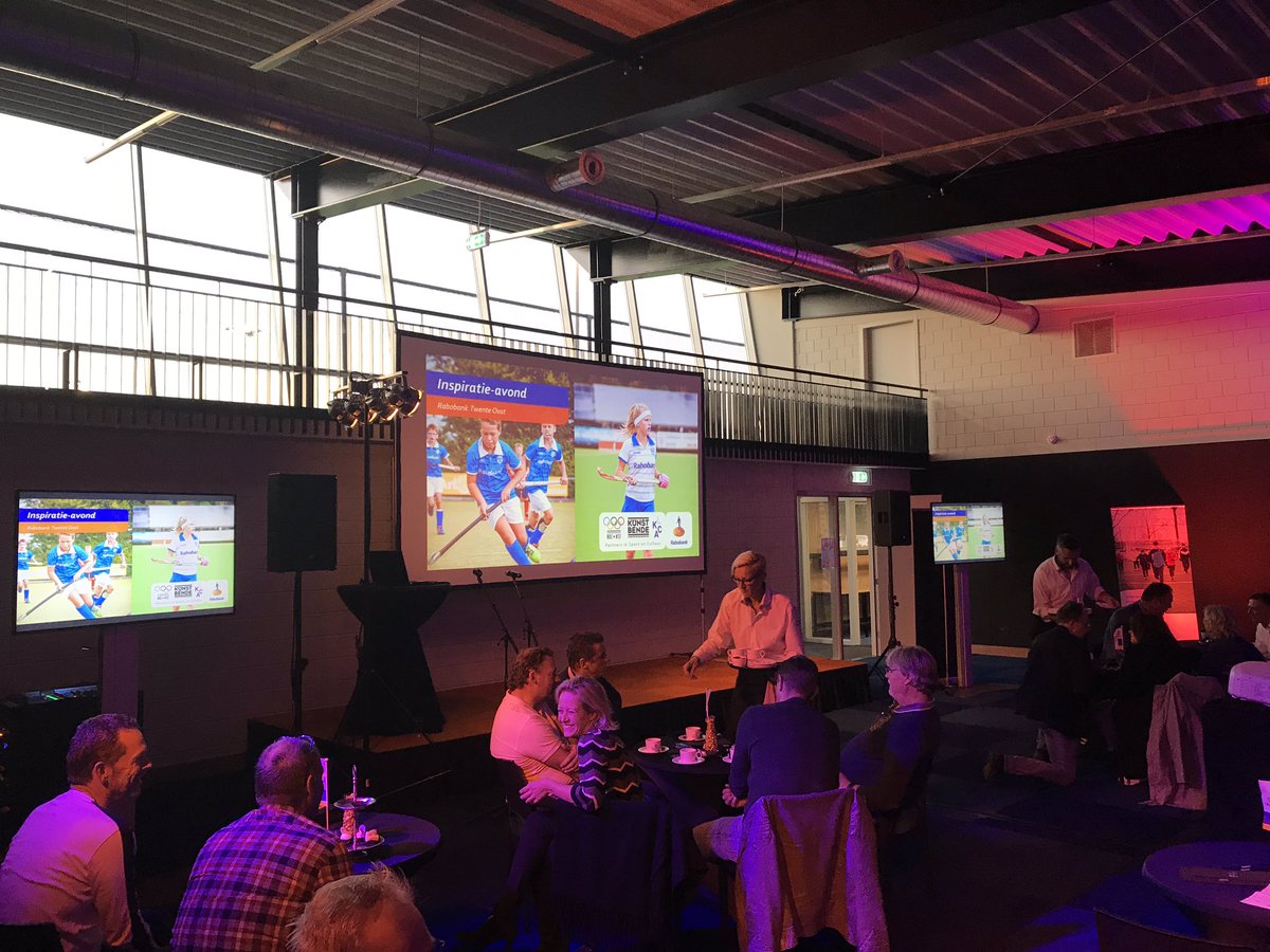 Mooie opkomst en participatie tijdens inspiratieavond over onze Verenigingsondersteuning in de mooie hal van gastheer <a href="/ohcbully/">ohcbully</a> Mogelijk gemaakt vanuit coöperatiefonds @RaboTwenteOost samen met partner <a href="/nocnsf/">NOC*NSF</a>. Maatwerk support voor verenigingsleven.  #vitalesamenleving