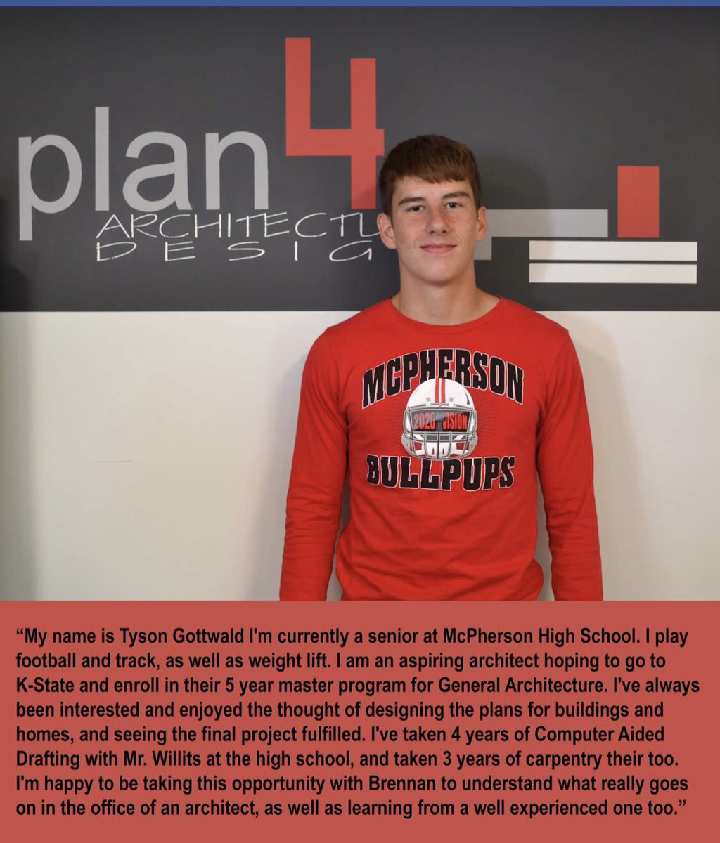 Plan 4 Architect intern is designing a tiny house. Tyson is doing cool things! #internships