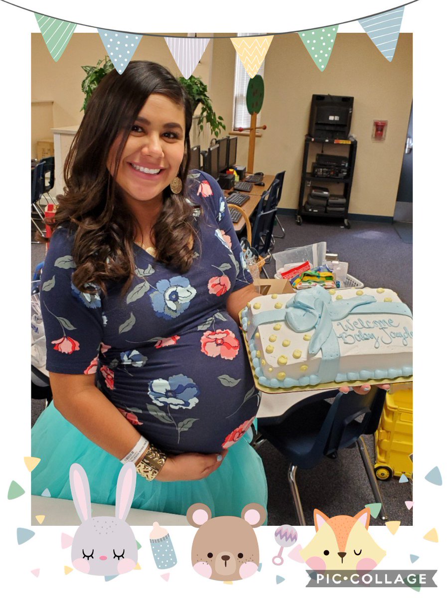 judi_lunstrum's tweet photo. Our school is growing! Welcome to @edehoyosART soon-to-be husband, Daniel and @rosslynn_segura soon-to-be baby boy, Jayden! Congrats! 👶🤱🤵👰💖💙💍💒 @NISDCable #doubleshower #twicethefun https://t.co/LVhPR4Zamr