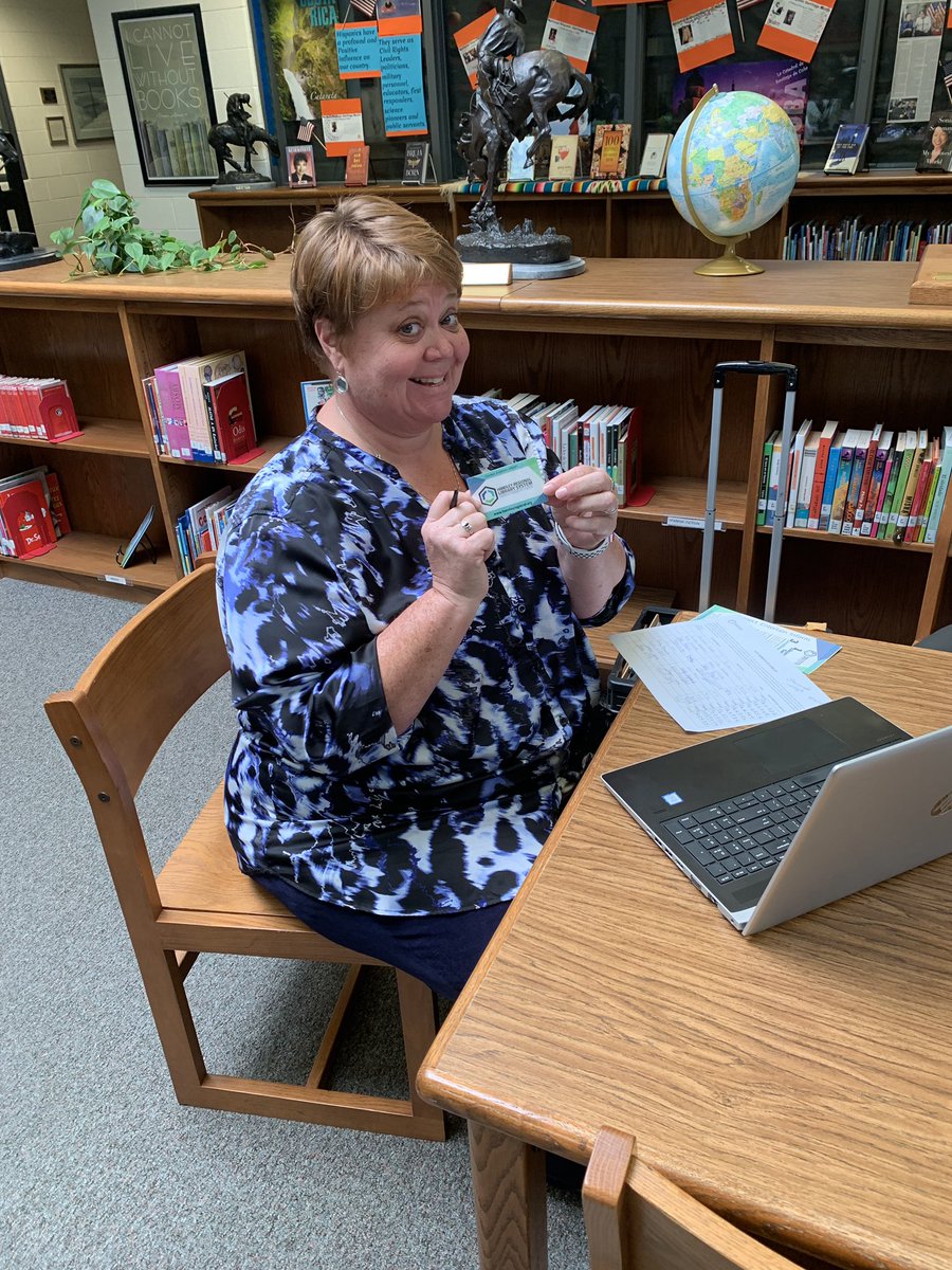 Sherando HS Library tweet media