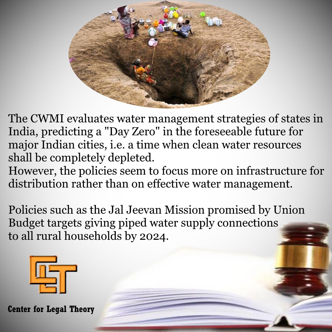 clt_nluj's tweet photo. CLT Bulletin: August, 2019. 
#2 India's Water Woes and the Difference Principle.

Prepared by Ms. Suhani Khandelwal, Mr. Yashwant J. and Ms. Ragini Agarwal. 

To read the full bulletin, please visit our blog. (Link in bio)

#India #water #jurisprudence https://t.co/k5esG5ChDg