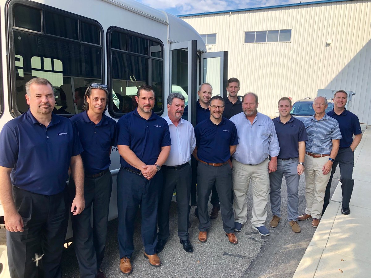 CrestlineCoach's tweet photo. Crestline's Canadian Bus Sales & Support Team wrapped up its annual conference and we are eager to share exciting product news #ComingSoon #TeamCrestline #CommercialBus #Municipal #Retail https://t.co/lF12WRas03