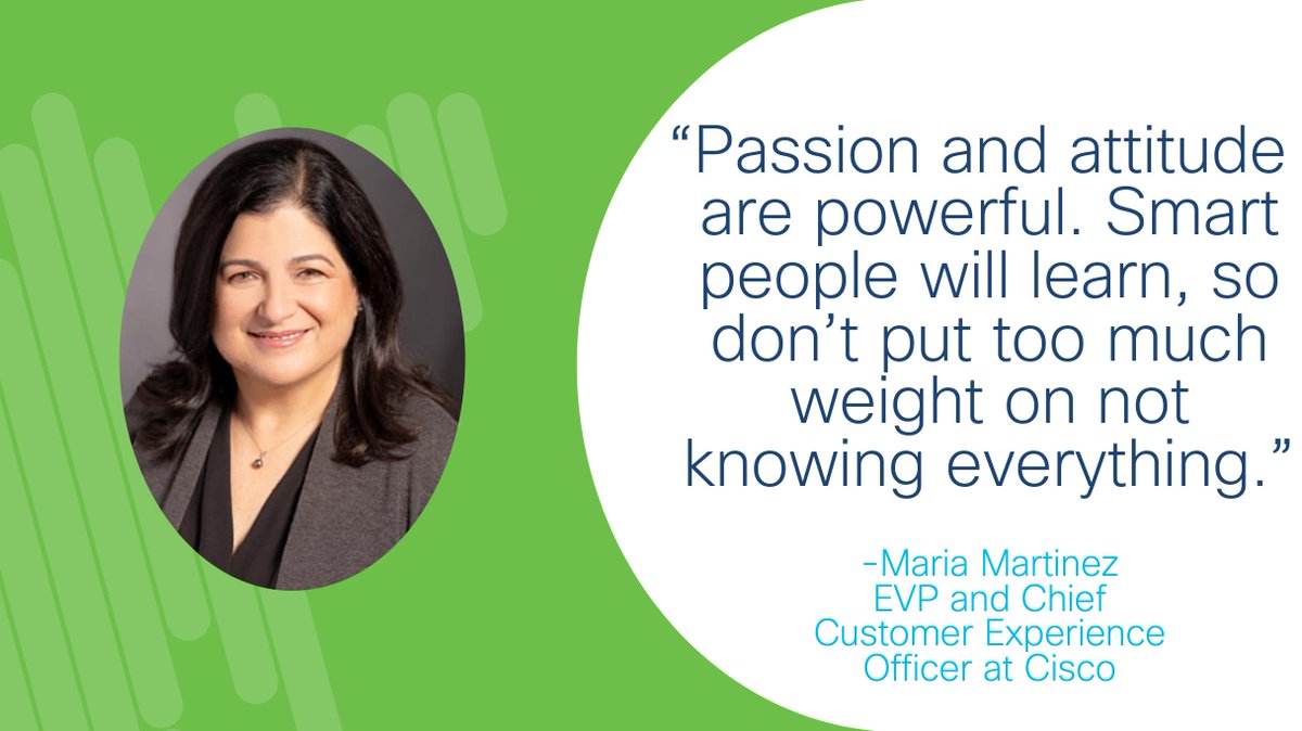lynne_doherty's tweet photo. Great advice from @MariniMartinez at our #USCMultiplyIt event this week! Thank you for sharing your story and inspiring the team! #WeAreCisco https://t.co/Go9VV81ipV