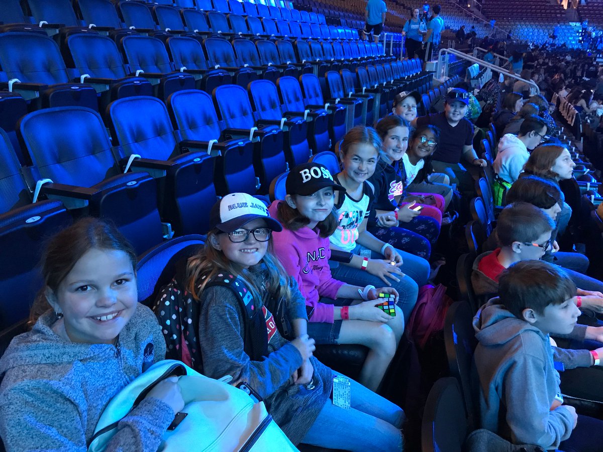exeteres's tweet photo. Here's some pictures of the EES ME to We team in Toronto.  Almost front row!! @yourschools https://t.co/UeKDtD911g
