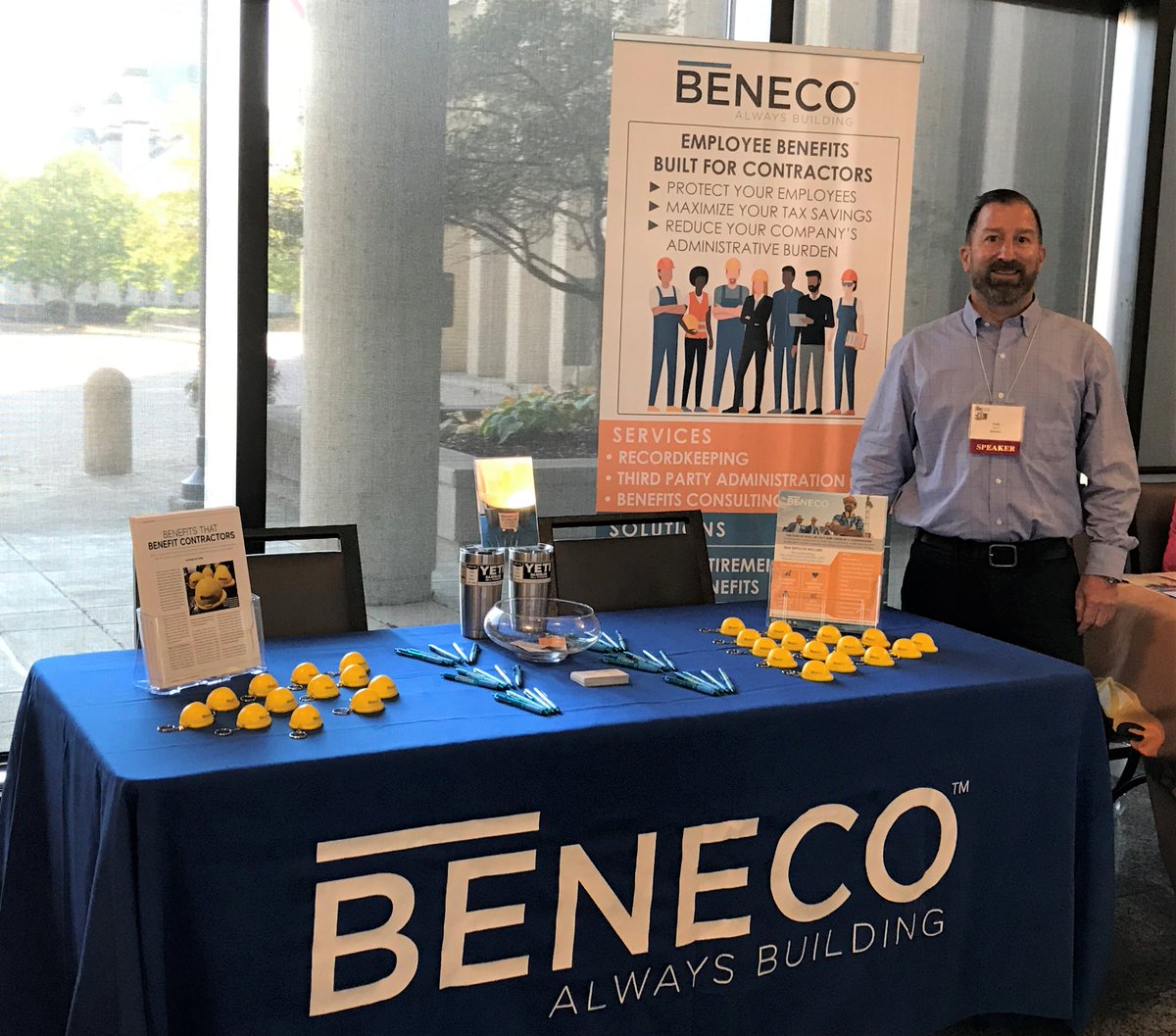 Beneco_Benefits's tweet photo. Beneco is at the SW Ohio Contractors Conference today at @OhioValleyABC presenting "The State of the Construction Industry." Stop by and say hi!
#AlwaysBuilding #StateOfConstruction #ABCMeritShopProud https://t.co/xMjyc5tKh6
