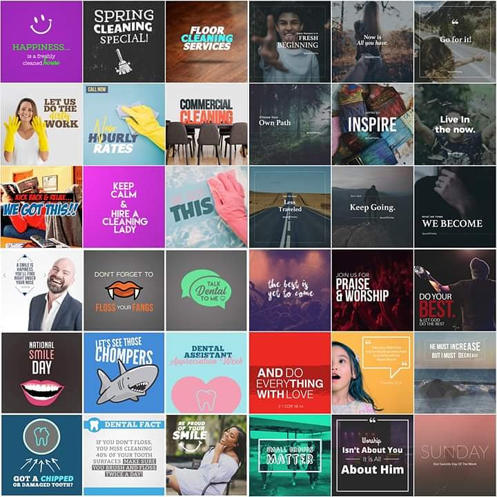 teambrandnation's tweet photo. We're hard at work putting together hundreds of #socialmedia packs for all types of small businesses, non-profits, and churches. We'd love to hear from you. 

What social media graphics would you like to see us make for you and your organization? https://t.co/p2Lp3LnWtE
