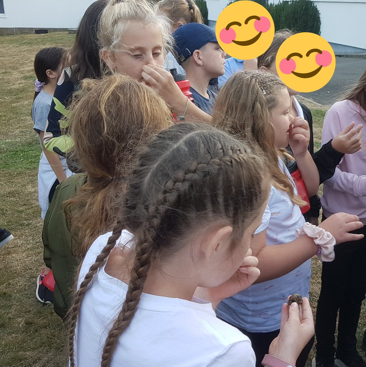 Highgateacademy's tweet photo. Final activity of the week: snail tasting! Every single person tried, but I can't say they all enjoyed the experience 😜🐌 #escargots #HighgateInFrance #videostofollow https://t.co/VYd5cWiSpx
