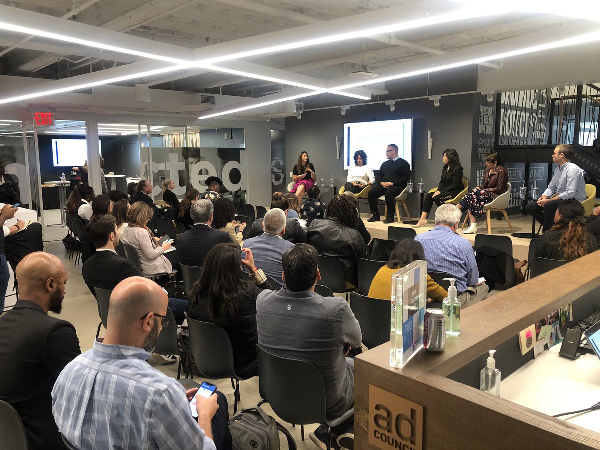 _JHarvey_'s tweet photo. Phenomenal day talking all things #diversity, #inclusion, and building a stronger workforce in #marketing at @AEFNYC #talentweek #inspired @ANAmarketers https://t.co/hCqe8xDMQq