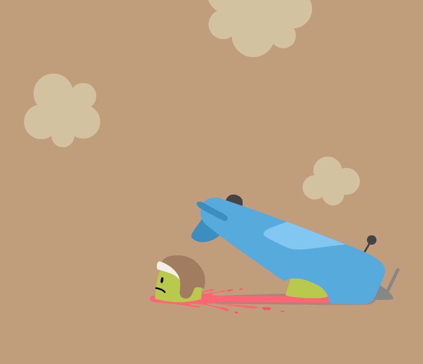 Teaching myself how to fly didn't go so well: appstore.com/dumbwaystodie