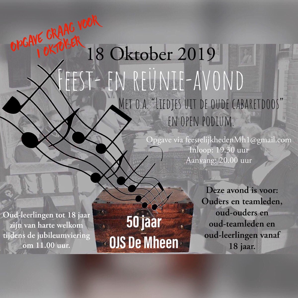 Als je 50 jaar bent, geef je een feestje.