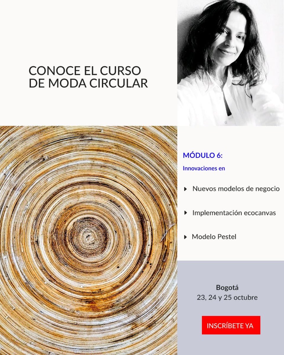 HubModaS's tweet photo. Presentamos a nuestros #expertos @sandraxab desarrollo de proyectos con #impactosocial y #ambiental, desarrollo de lineamientos estratégicos y procesos circulares, Objetivos de Desarrollo Sostenible 2030; #modulo6 +info https://t.co/DK8ZhGJtra #curso #MODACIRCULAR https://t.co/z1TtMRJuew