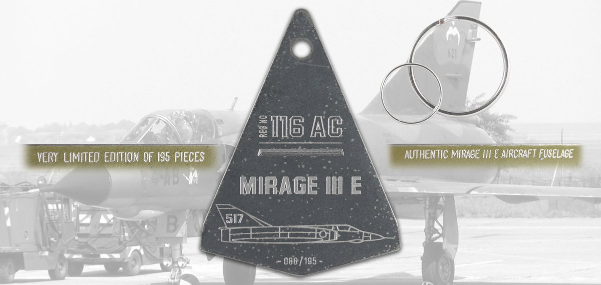 aviationparis's tweet photo. Mirage III E keychain – For sale:  https://t.co/520FC4IohH

#tag #keychain #mirage #dassault #aircraft #aviator #aviatrix #pilot #aviation #vintageaviation #aviationlovers #aviationgeek #aviationhistory #aircraftmuseum https://t.co/lEmsp0U6Ni
