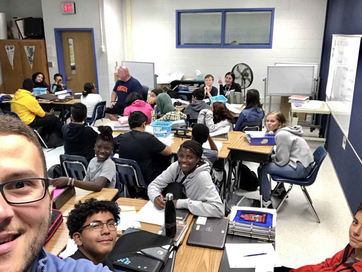 <a href="/HolmesMS_FCPS/">Holmes MS-FCPS</a> 8th grade AVID community holding each other able to self-direct, self-evaluate, self-monitor, and self-advocate during  weekly binder check! 😎