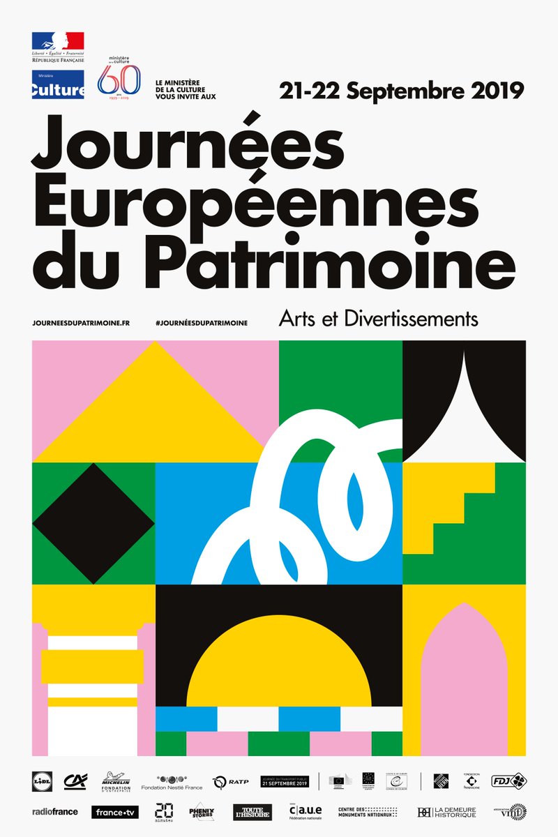 [JOURNEES DU PATRIMOINE]
Samedi 21 et dimanche 22 septembre 2019

A l'occasion des <a href="/JEP/">Journéesdupatrimoine</a> la Biennale est à l'honneur 
👉Visite guidée, décor d'assiettes, livret-jeux

⚠️Accès aux animations gratuites sur inscription 
Entrée libre

Le programme complet 👇
buff.ly/2OfD5Sj
