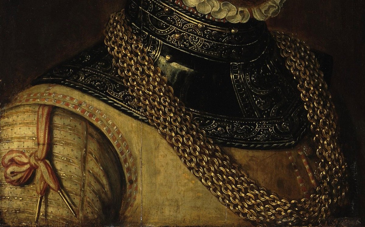 OldPortraiture's tweet photo. Died #OnThisDay in 1581: #SouthernNetherlandish #painter Frans #Pourbus the Elder (1545-81)
#Portrait of a gentleman in armour, 1565-81
#FransPourbus #Renaissance #Portraiture #SouthernNetherlandishArt https://t.co/Cdd52DYlfA