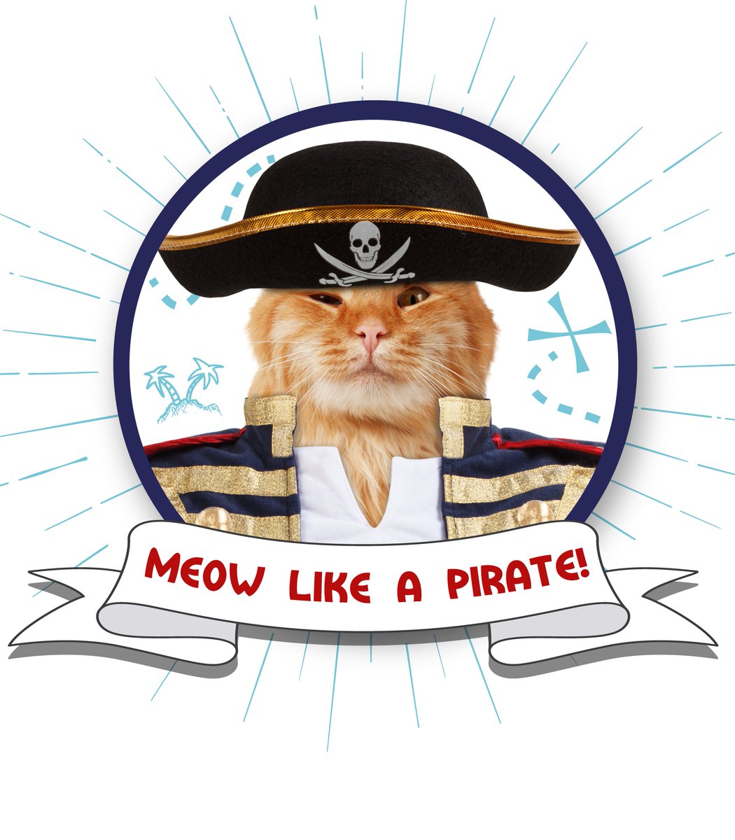 It's International Meow Like A Pirate Day!
No idea is too crazy for our designers at the TeeHive!
Bring your strangest cats, ideas, holidays, or just all three to the Teehive today! #wearwhatyoulove #cats #internationalmeowlikeapirateday #meowlikeapirate #meow #Pirates #tshirts