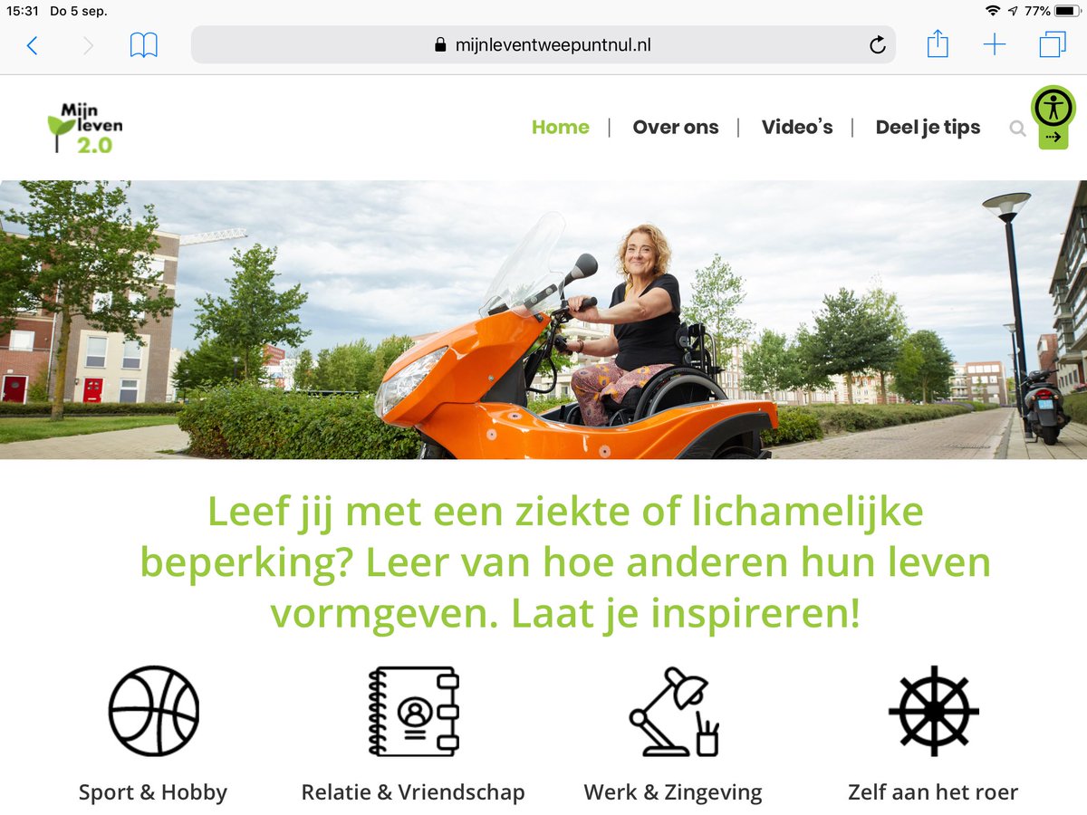 Yes, de website van Mijn Leven 2.0 is live! Vijf ideeën die Carin Schröder en ik tijdens het maken opdeden over websites in de zorg, delen we graag in onze nieuwste blog. 
ecare4you.nl/5-ideeen-voor-…