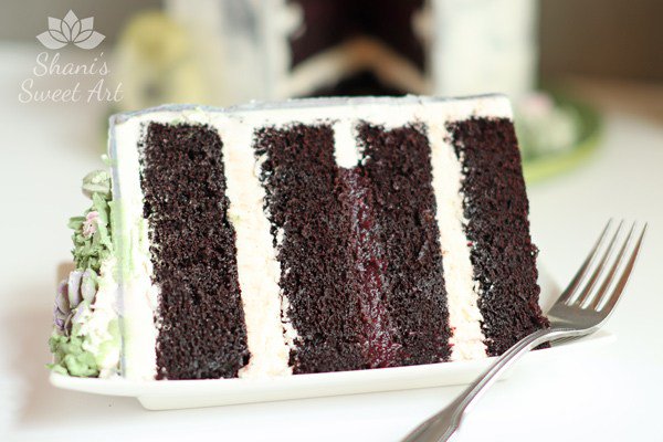The Easiest Deep Dark Chocolate Cake Recipe. Rich and decadent dark chocolate cake that is super moist and flavorful. shanissweetart.com/recipe/deep-da…