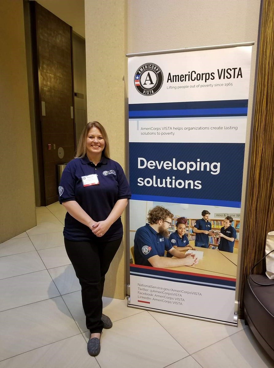 AmeriCorps's tweet photo. Excellence in AmeriCorps awardee Stephanie Taylor-Silva credits @AmeriCorpsVISTA with giving her the education and foundation to excel in a career in corrections and teach others that recovery is possible. #ACsymposium https://t.co/HsUuX31njC