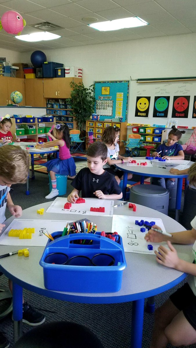 Working with the concrete to solidify understanding of addition and subtraction in Mrs. mcclure’s2nd grade! @ruthmcc08308759 <a href="/PembrokeElemen1/">Pembroke Elementary</a> #cra #foundationsofmath <a href="/BirminghamPS/">Birmingham Schools</a> #bpslearners