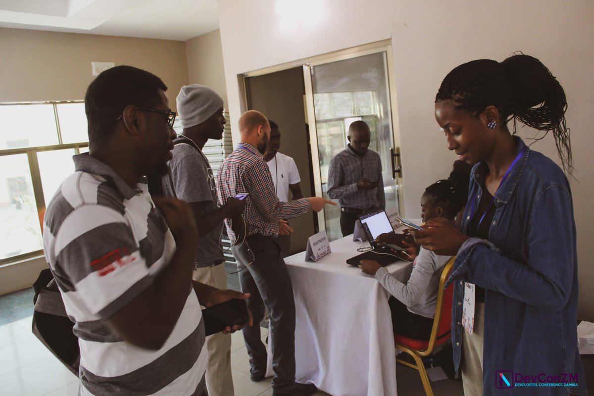 devcon_zm's tweet photo. Done and wrapped up #Smoothly, what an awesome Day 🔥🔥🔥. #DevCon19 day one highlights #Registration #interaction.. https://t.co/bA3CBpjvmz